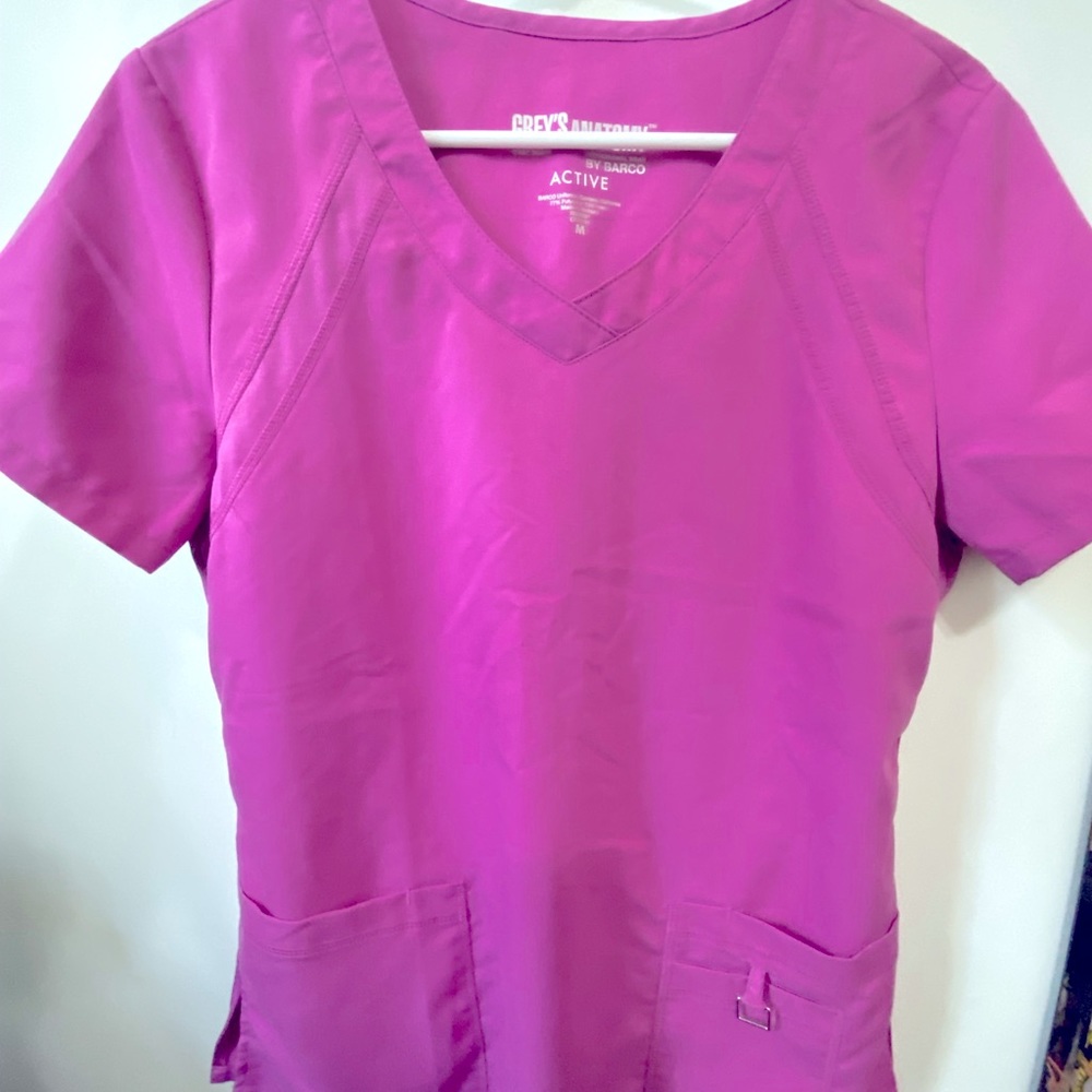 Grey anatomy scrub top